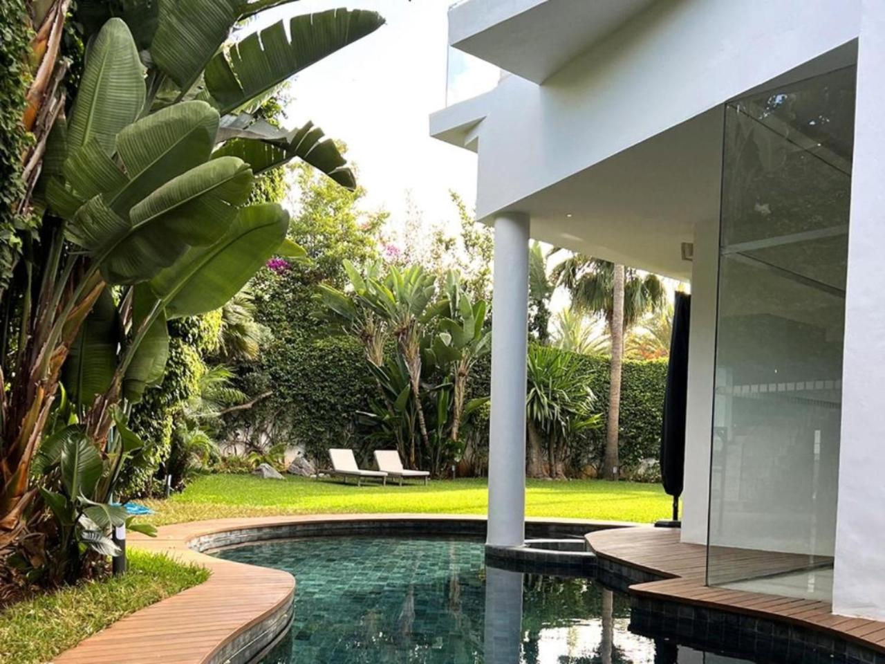 Villa De Luxe Avec Piscine Privee Au Coeur De Casablanca, Maroc Bagian luar foto